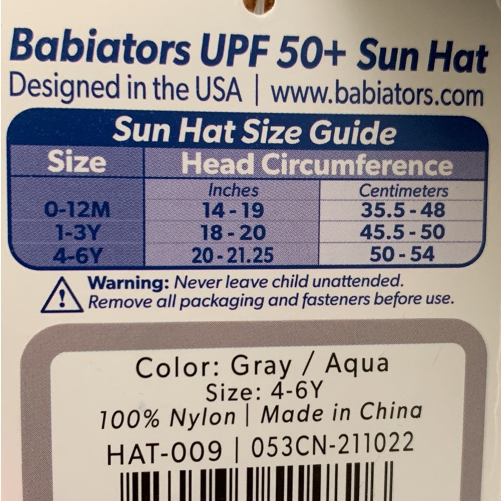 Babiators sun hat - Picture 4 of 4